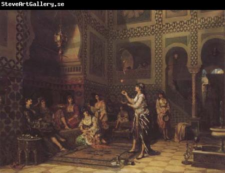 Jean-Baptiste Huysmans Les Chlaoucha au harem (Algerie) (mk32)